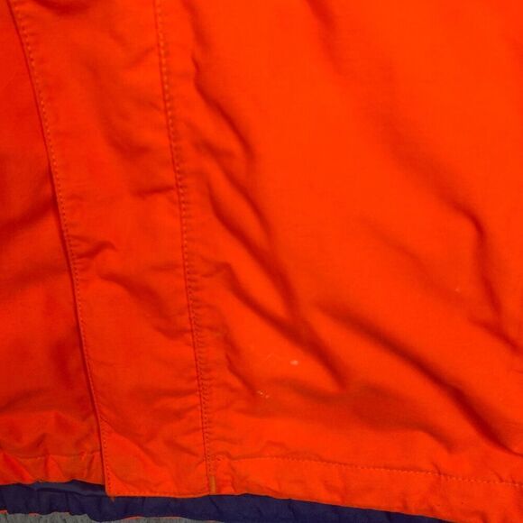North Face Hyvent 3 in 1 Jacket Mens Medium Orange Shell Only - Picture 7 of 16